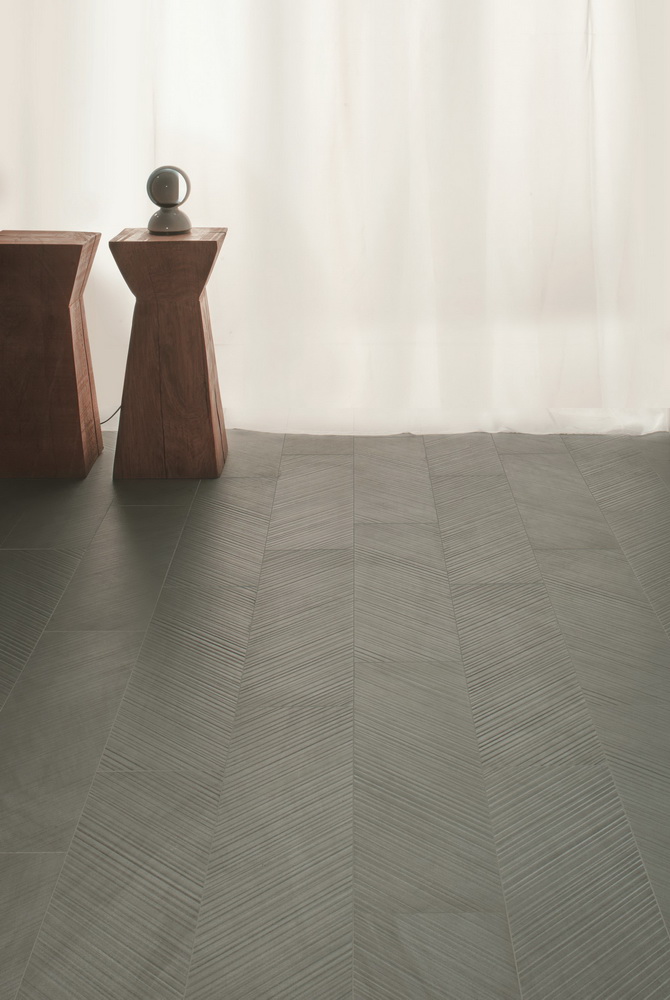 Grigio Bassa Chevron