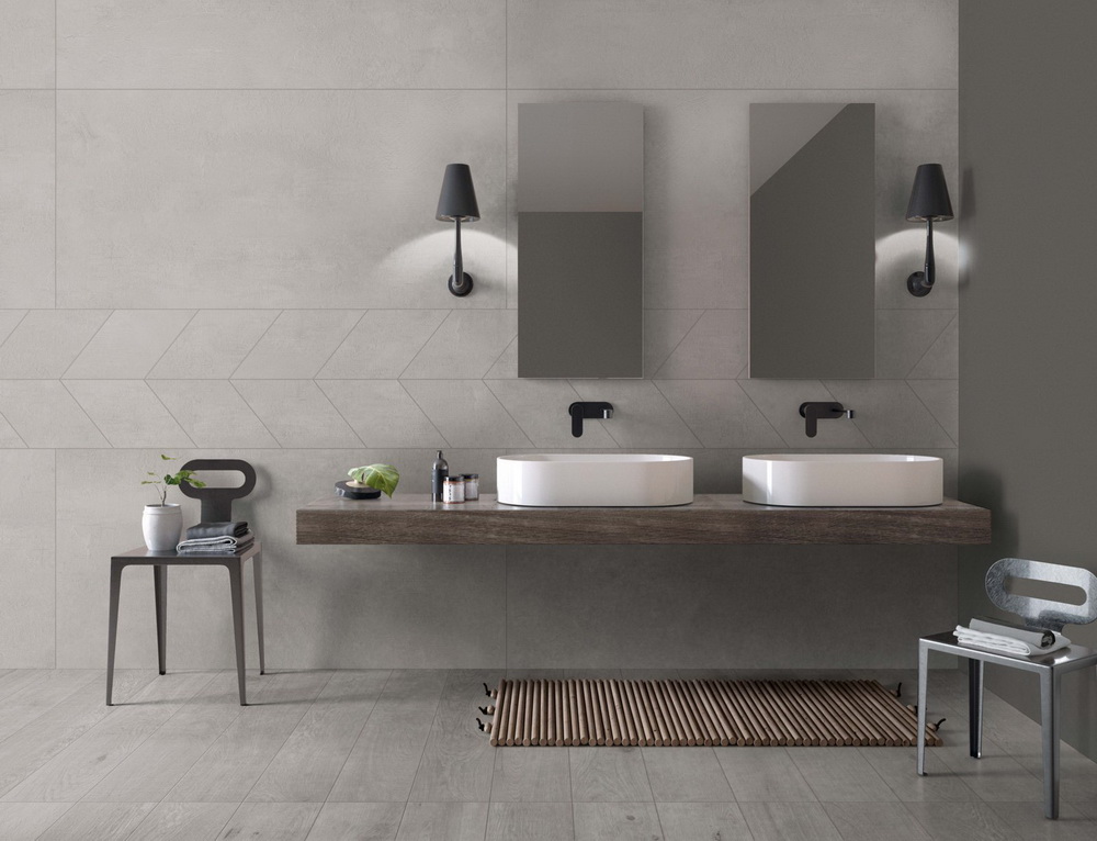 Chalk Grigio & Grigio Wood