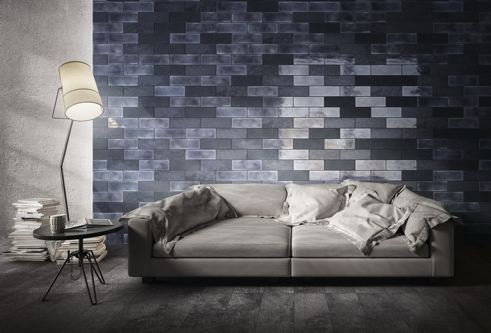 Tela, Smalto, Roccia Blue & Black